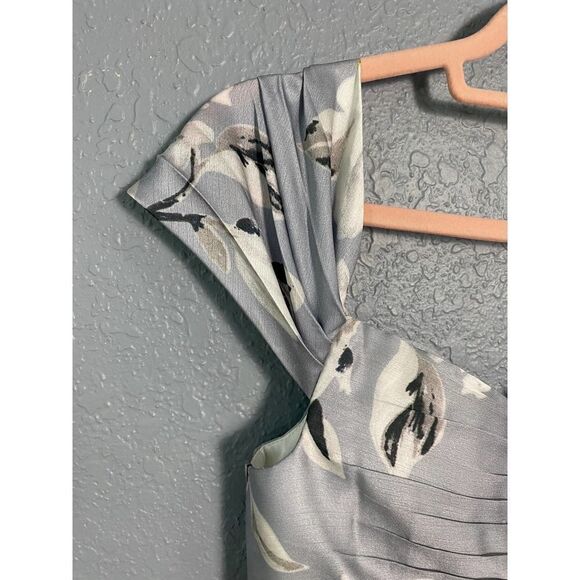 Bariano Shelly Floral Off the Shoulder Evening Dress - Picture 12 of 13